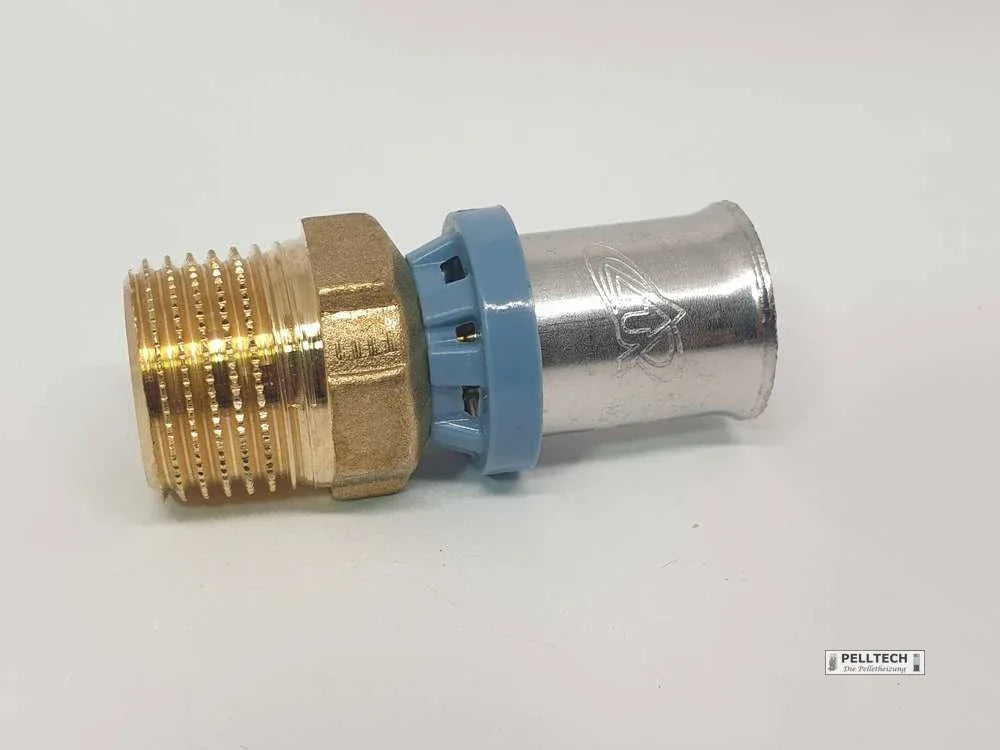 Unidelta Übergangsstück AG 16x2 - 1/2'' - Heizung99.de