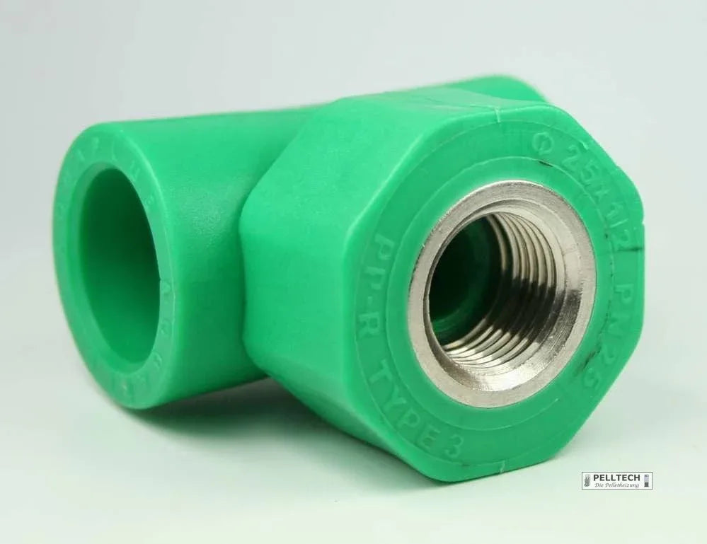 PPR Aqua-Plus T-Stück IG 25mm x 1/2'' x 25 mm - Heizung99.de