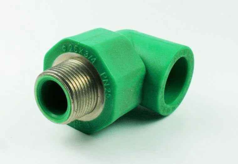 PPR Aqua-Plus Winkel AG 25mm x 3/4 Zoll - Heizung99.de