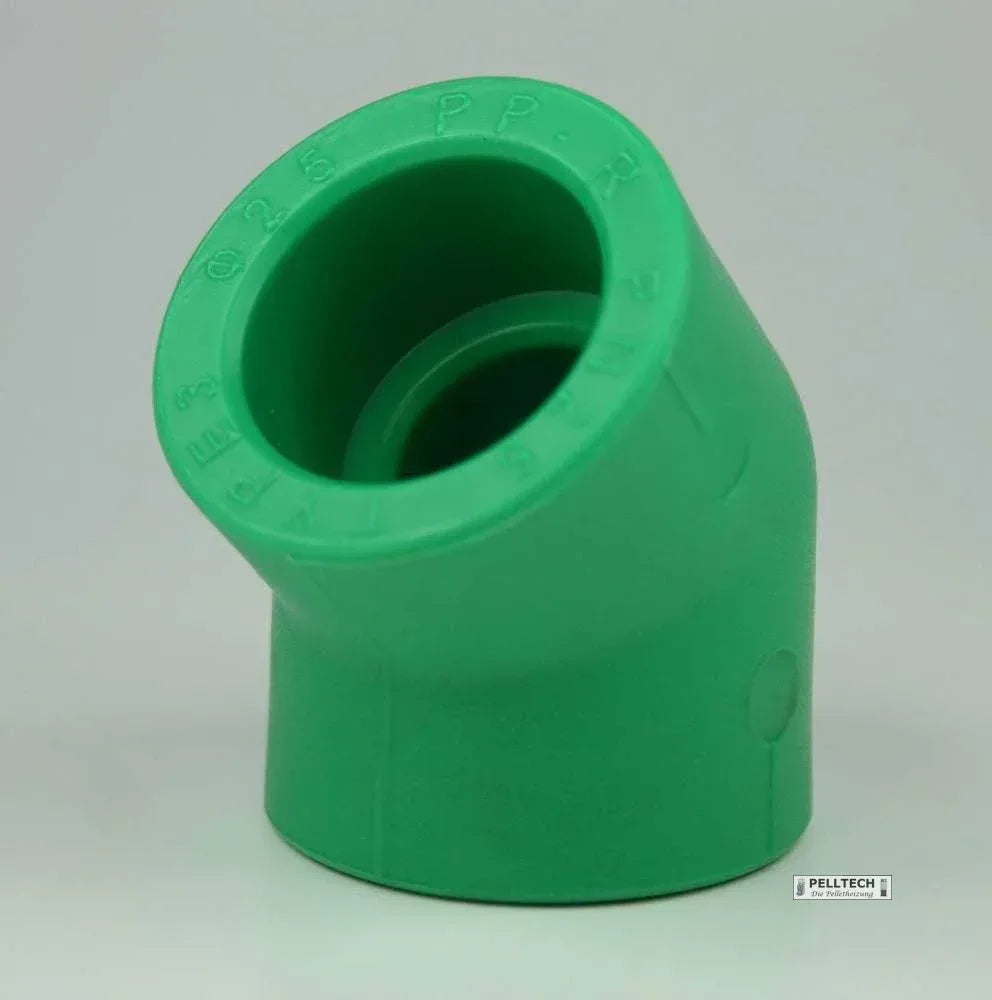 PPR Aqua-Plus Winkel 45° 63mm - Heizung99.de
