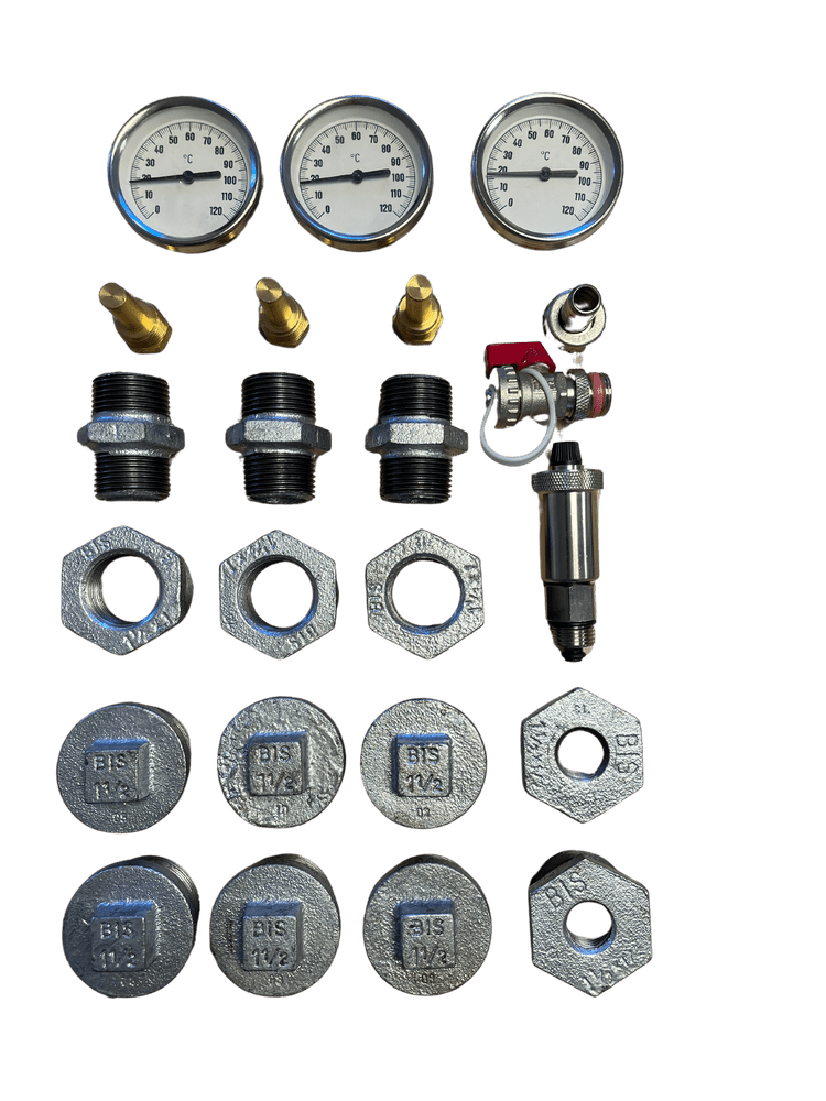 Pufferspeicher Montage Set 4 Verzinkt - Heizung99.de