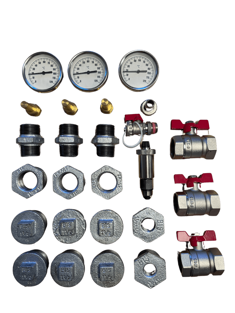 Pufferspeicher Montage Set 5 Verzinkt - Heizung99.de