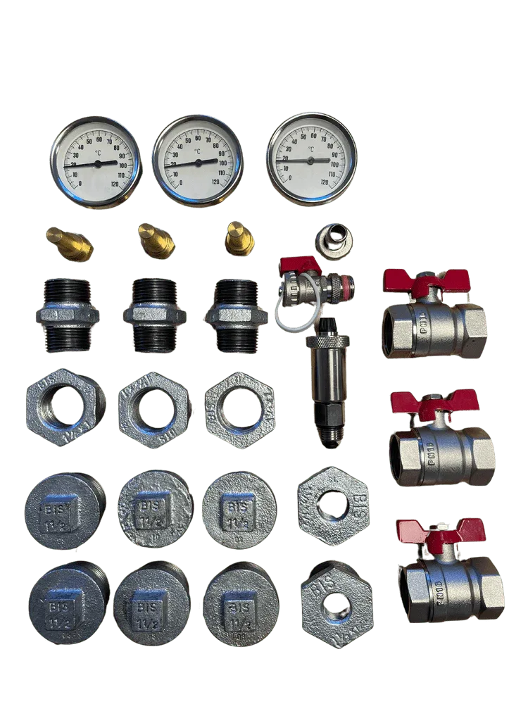 Pufferspeicher Montage Set 5 Verzinkt - Heizung99.de