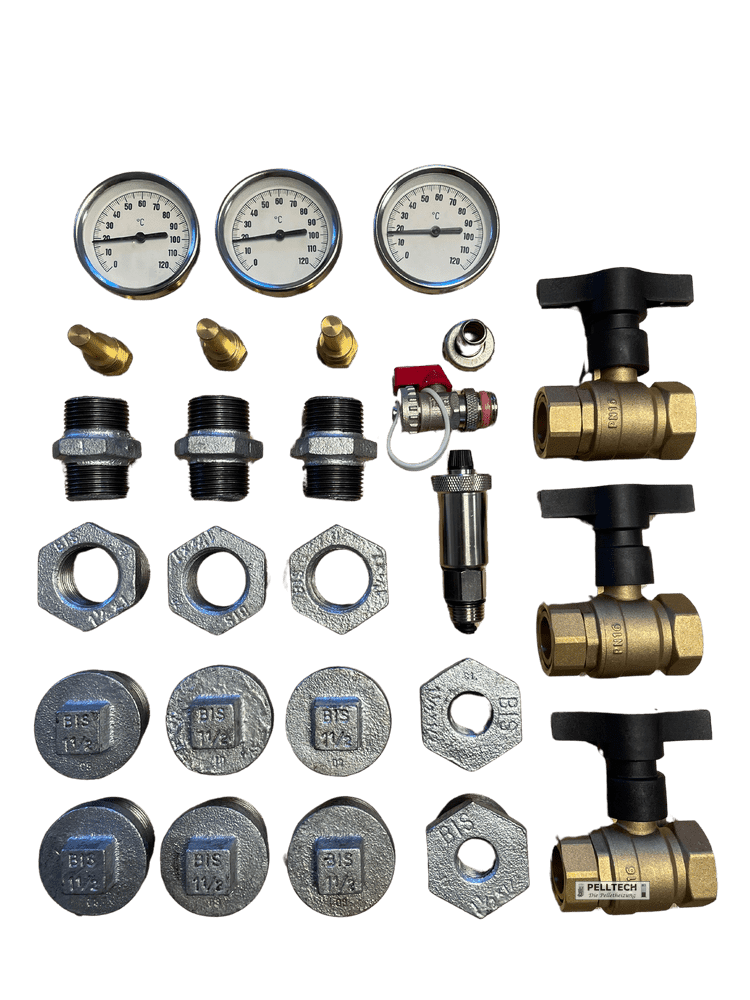 Pufferspeicher Montage Set 6 Verzinkt - Heizung99.de