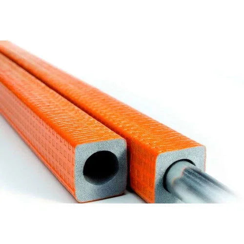 Rohrisolierung für Fussboden, 1 Meter, 9 mm Isolierung, 15 - 35 mm Durchmesser - Heizung99.de