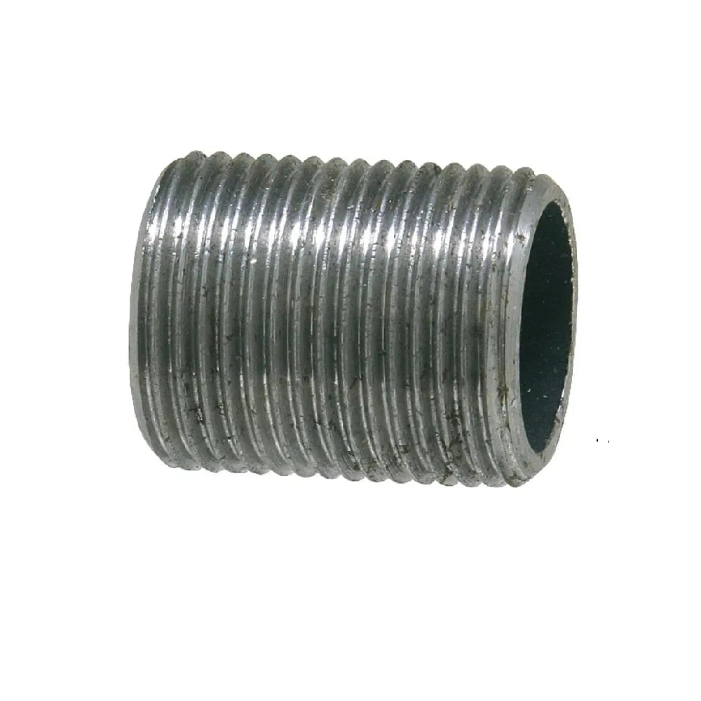 Tempergussfitting, Rohrnippel Schwarz - Heizung99.de