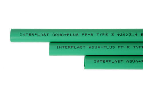 PPR Aqua-Plus Rohr 20mm 1 Meter Wasserleitung Heizungsrohr