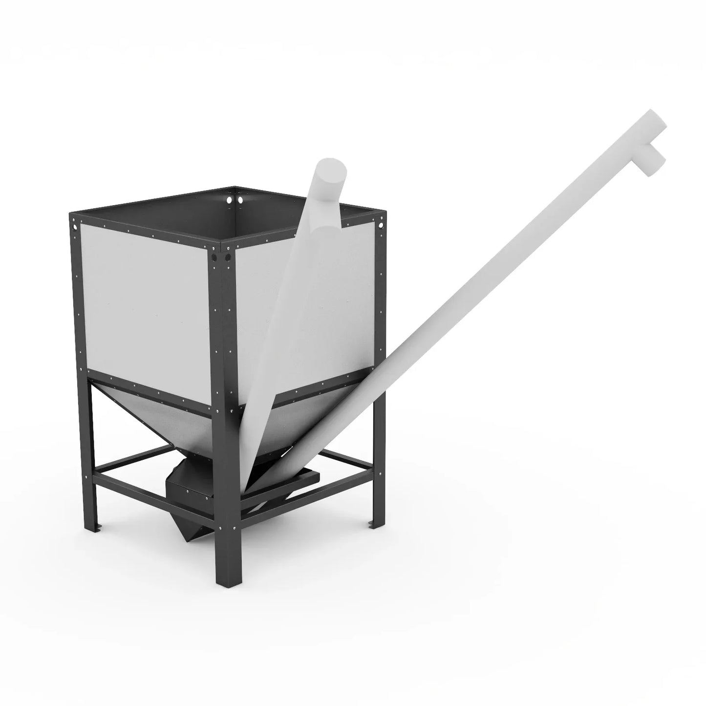 Pellet Bunker 1000L (1000Lx1000Bx1500H) - Heizung99.de