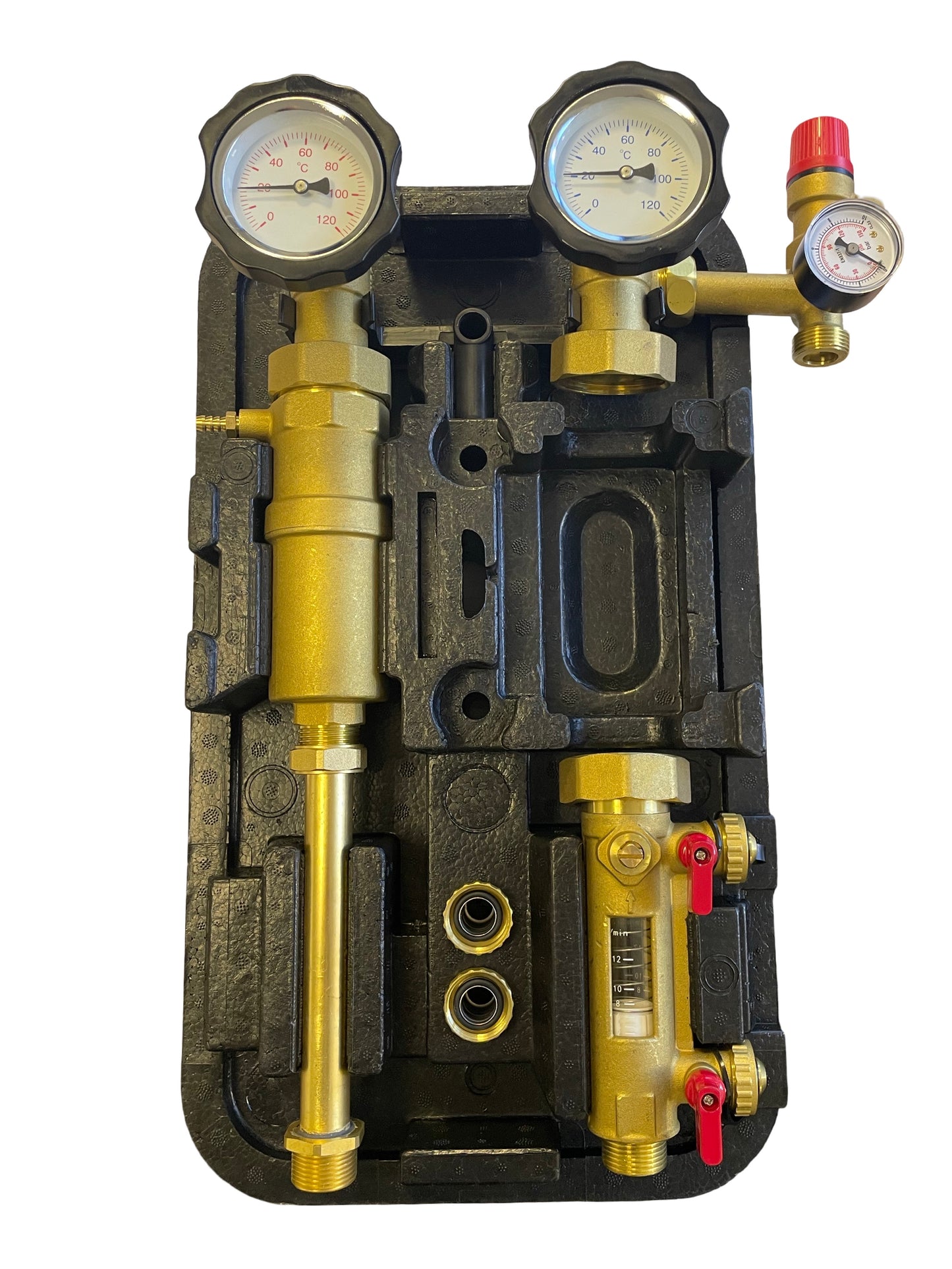 Silken Solarpumpengruppe Zweistrang Solarstation ohne Pumpe