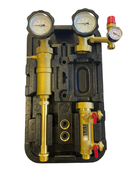 Silken Solarpumpengruppe Zweistrang Solarstation ohne Pumpe